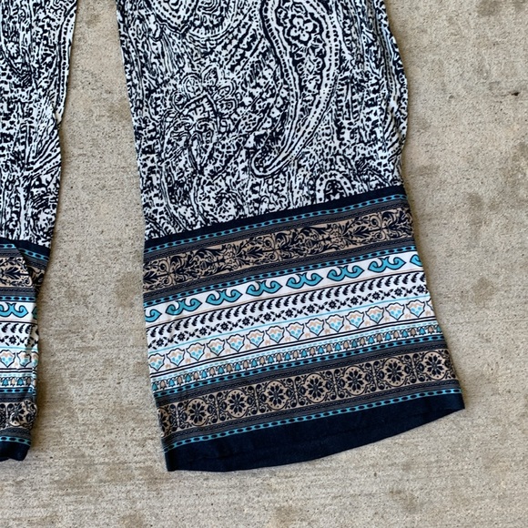 Rose & Thyme Boho Wide Leg Pants - Picture 3 of 13